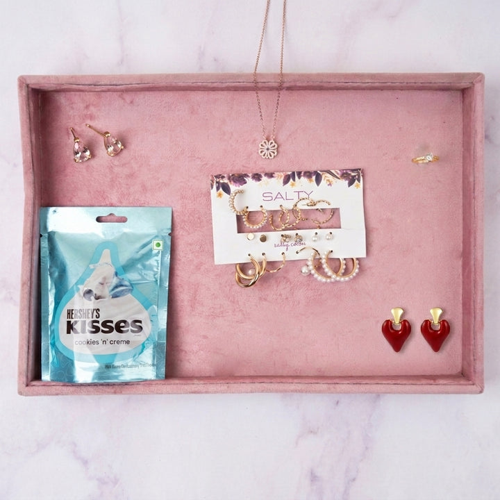 Luxury Jewellery Set Gift Hamper for Her with Personalised Card