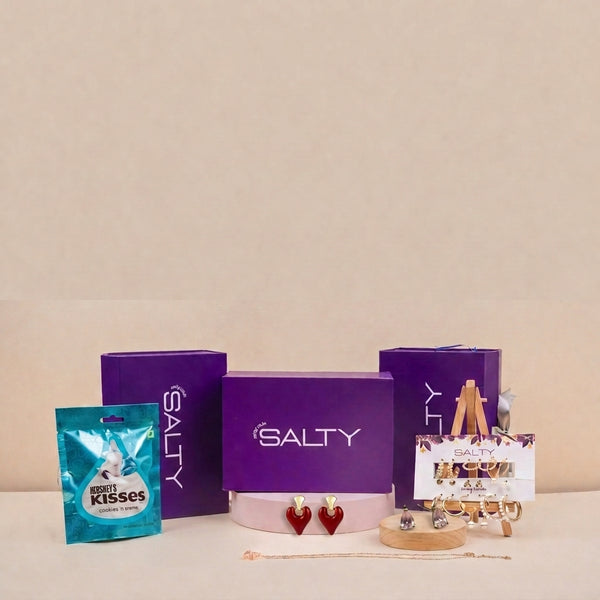 Luxury Jewellery Set Gift Hamper for Her with Personalised Card