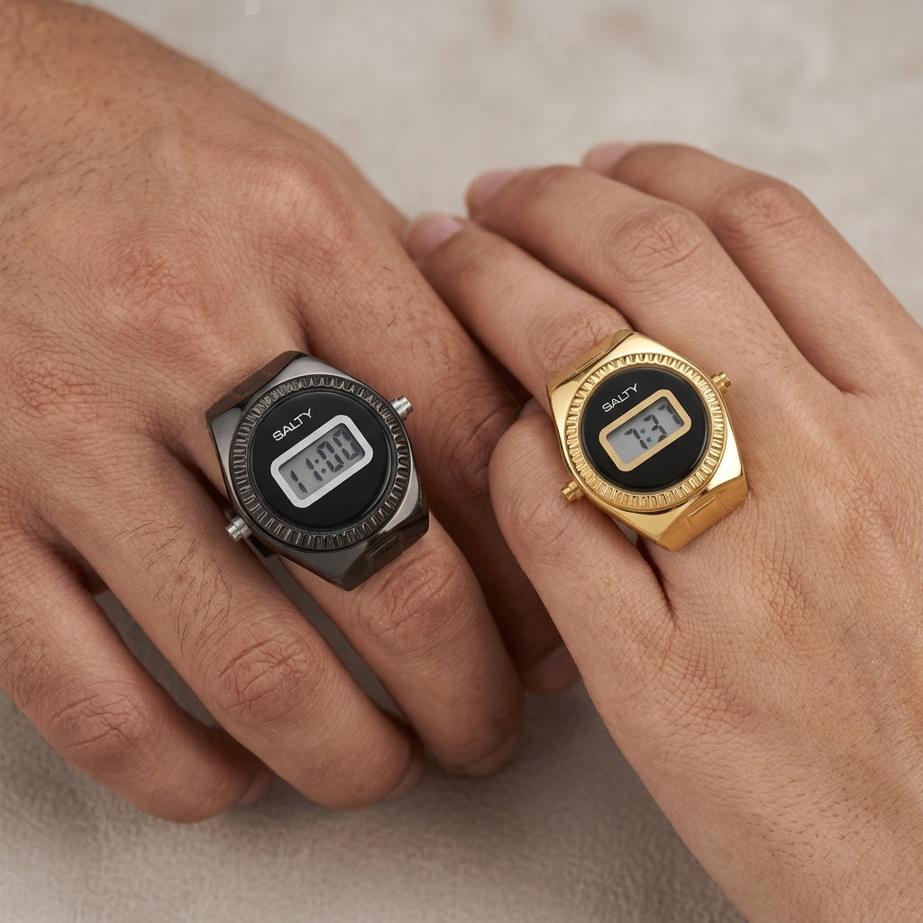 The Yearner and The Darling Watch Rings for Couple | Salty