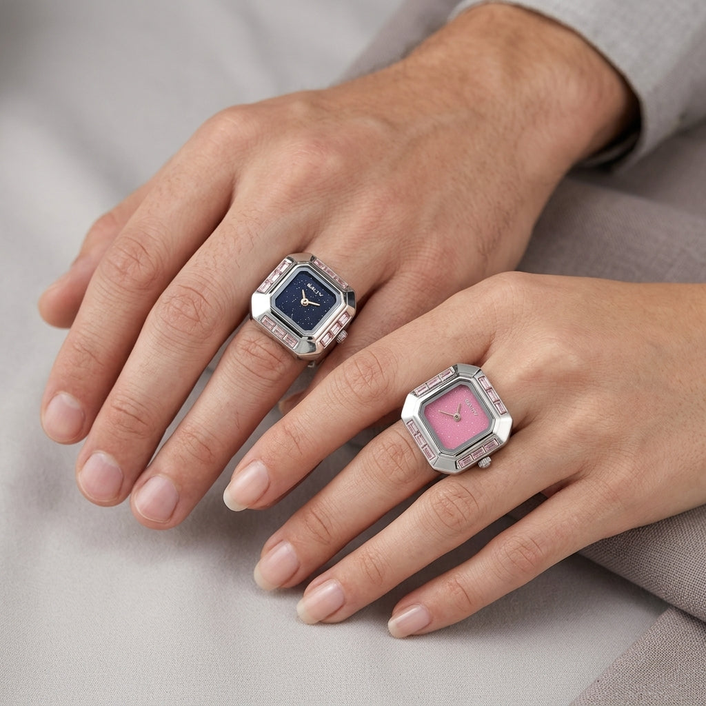 Thunder and Lightning  Watch Rings for Couple | Salty