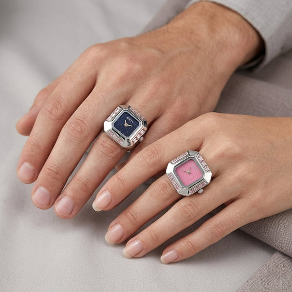 Thunder and Lightning  Watch Rings for Couple