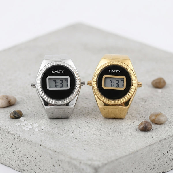 The Trouble and The Sass Watch Rings for Couple