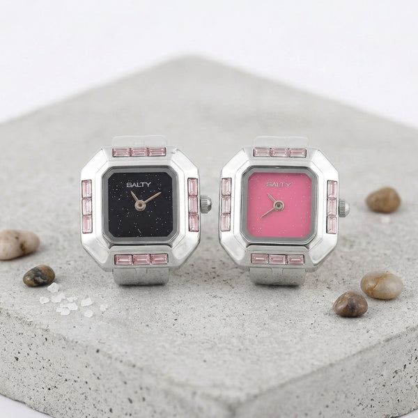 Thunder and Lightning  Watch Rings for Couple