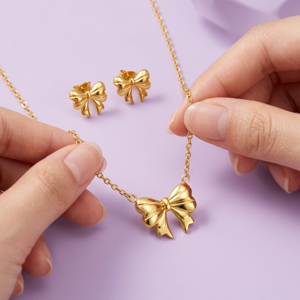 Golden Promise Bow Set