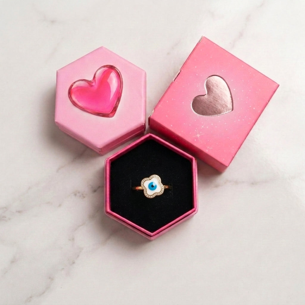 Greek Evil Eye Ring