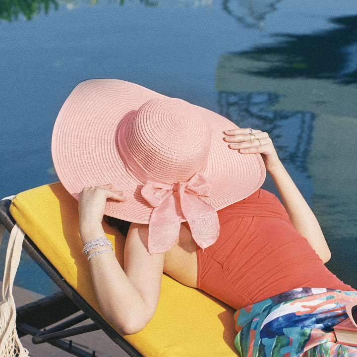 Travel Tide Pink Hat