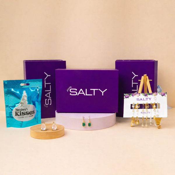 Luxury Jewellery Set Gift Hamper for Her with Personalised Card