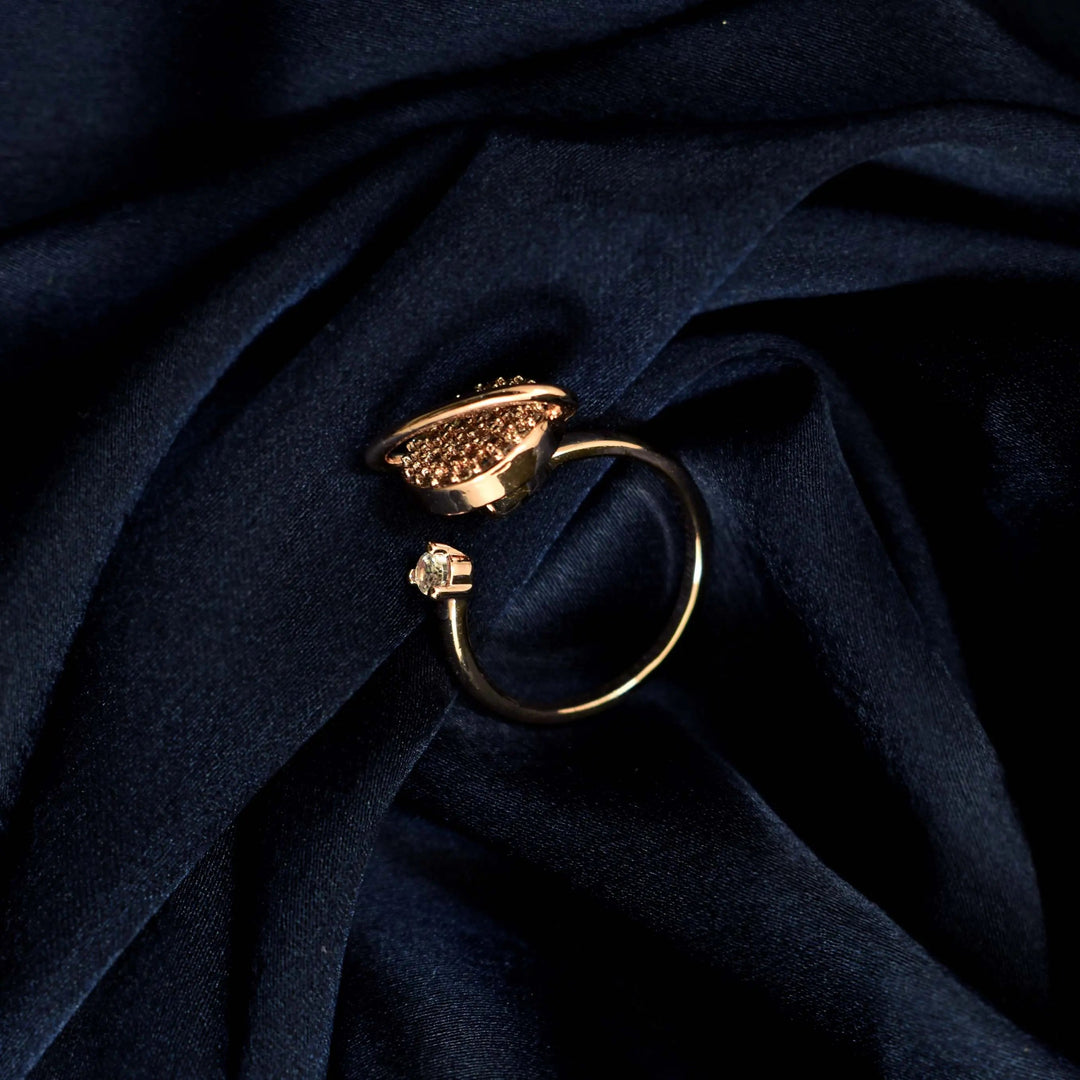 Saturn Spinner Ring - Rose Gold - Salty Accessories