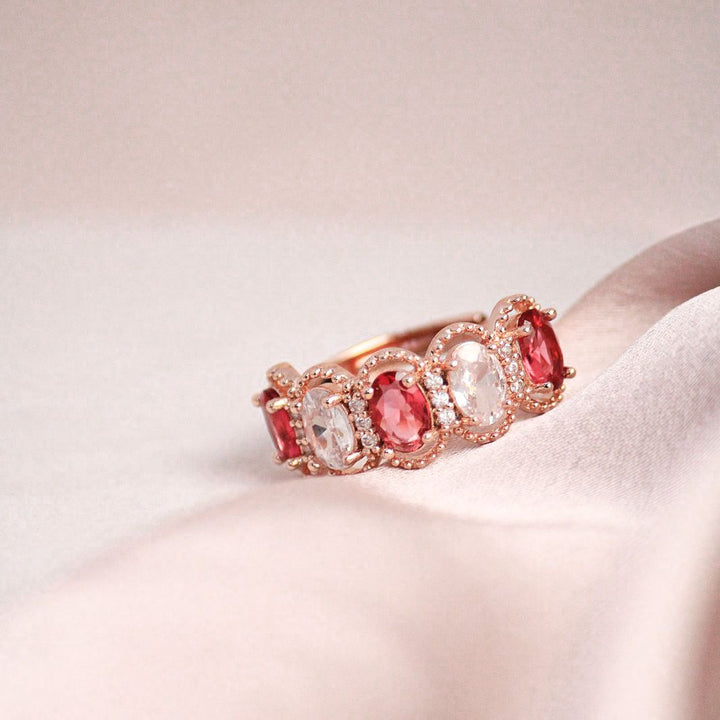 Scarlet Statement Ring