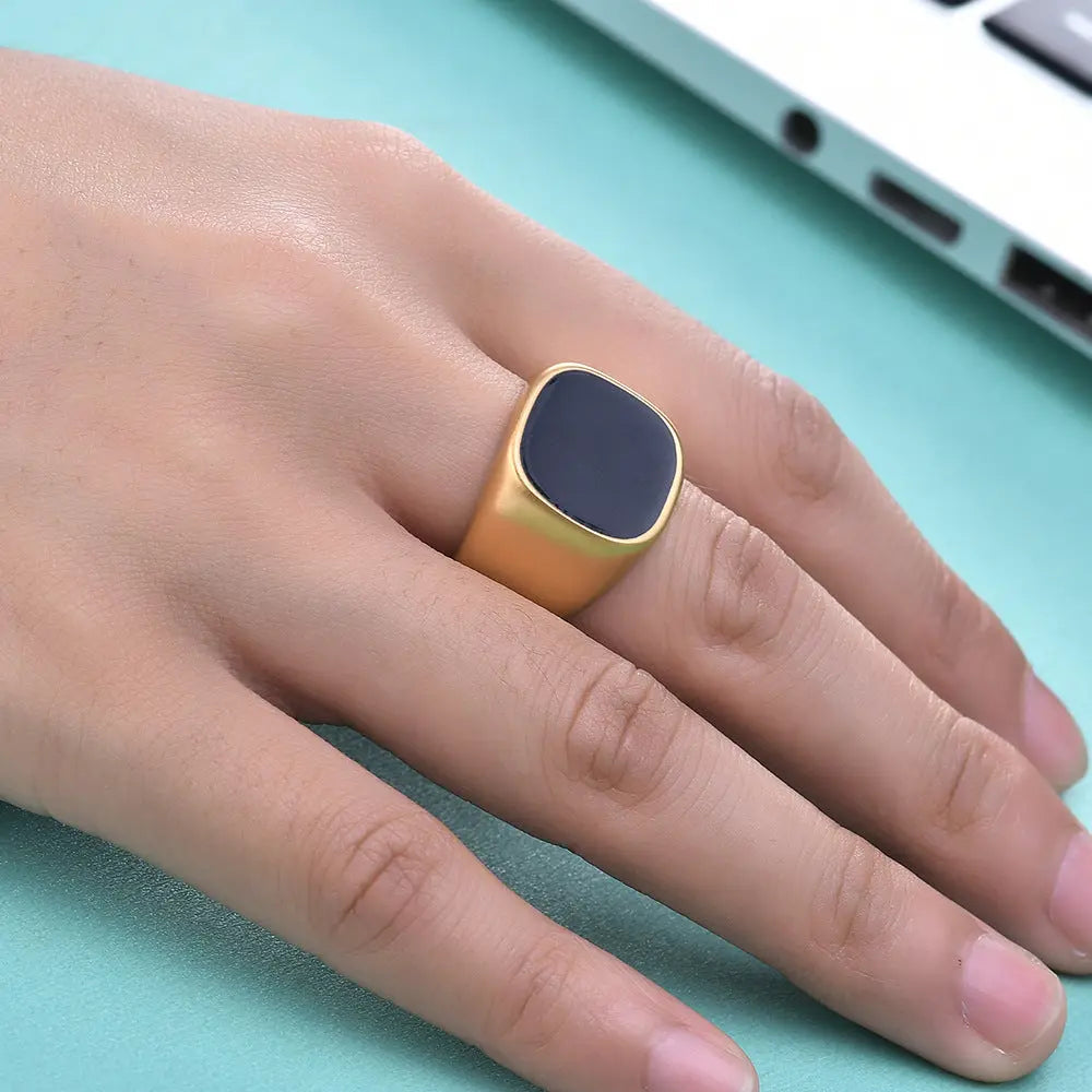 Scott Kay Golden Black Ring