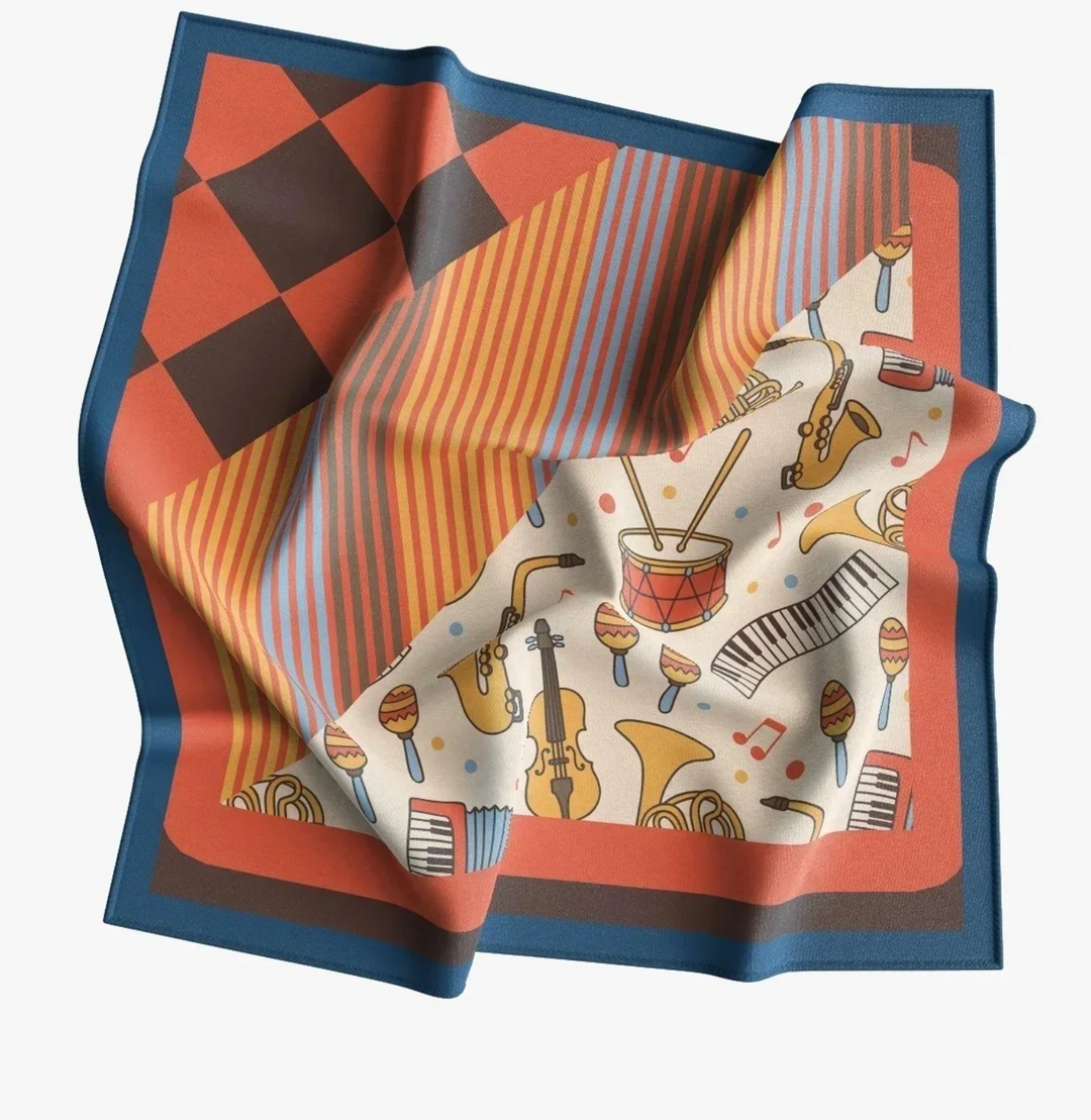 Rhythm Patch Melody Scarf