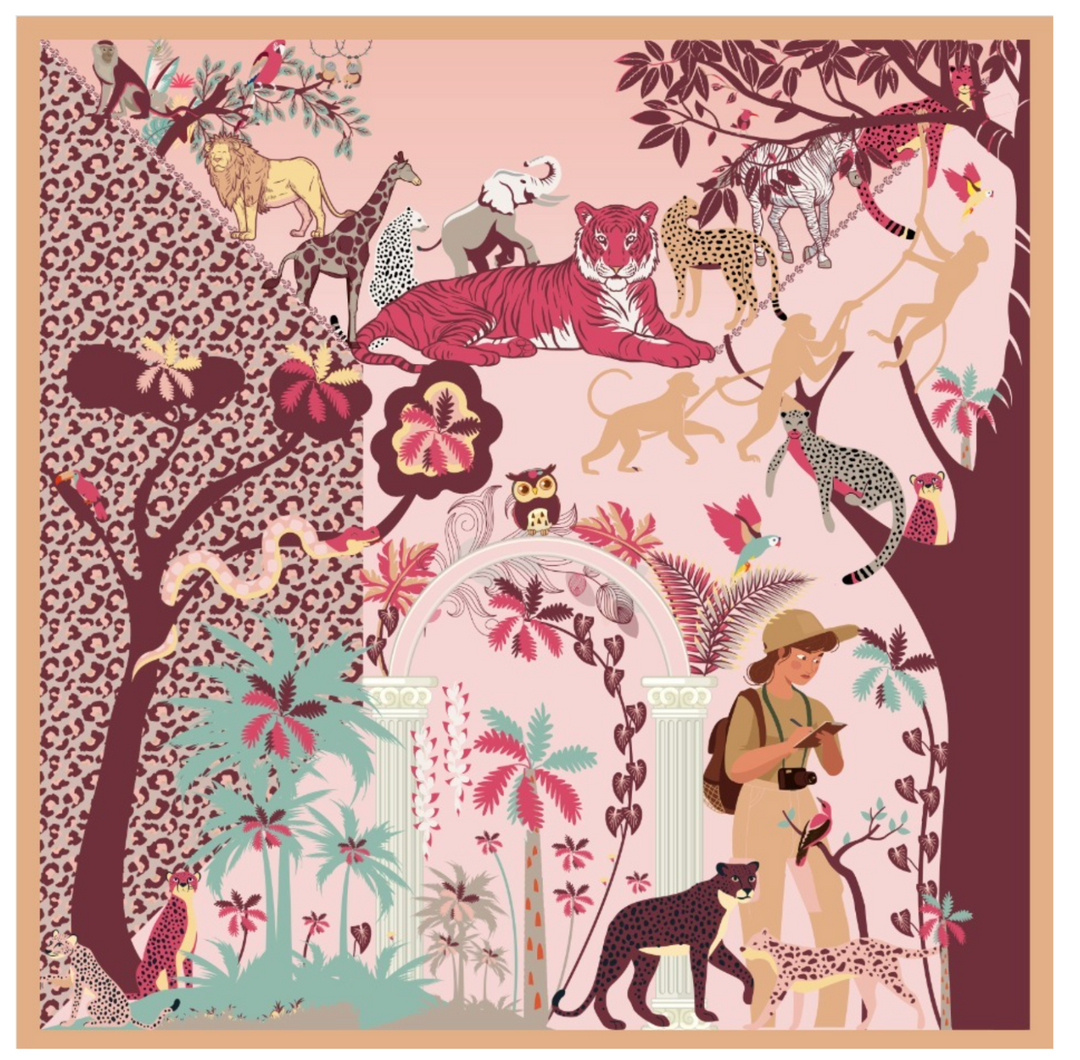 Safari Eden Story Scarf