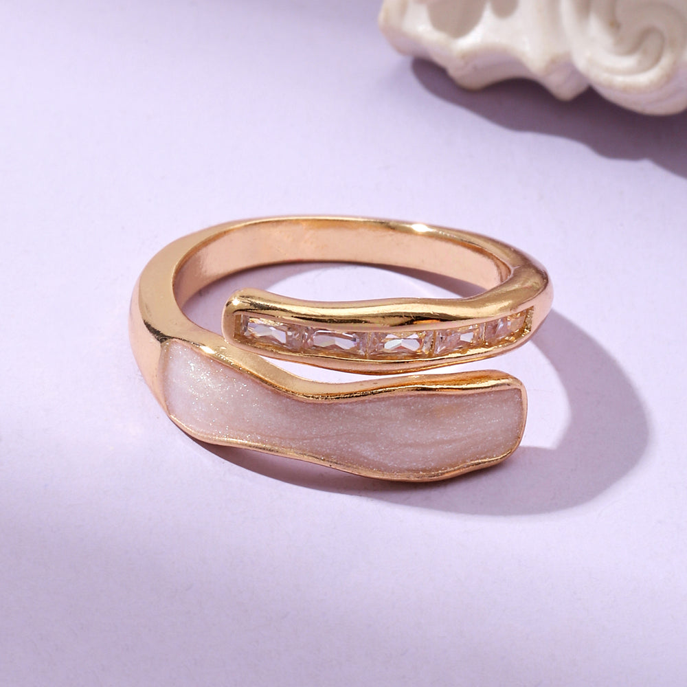 Sculpted Gold Ring | Salty