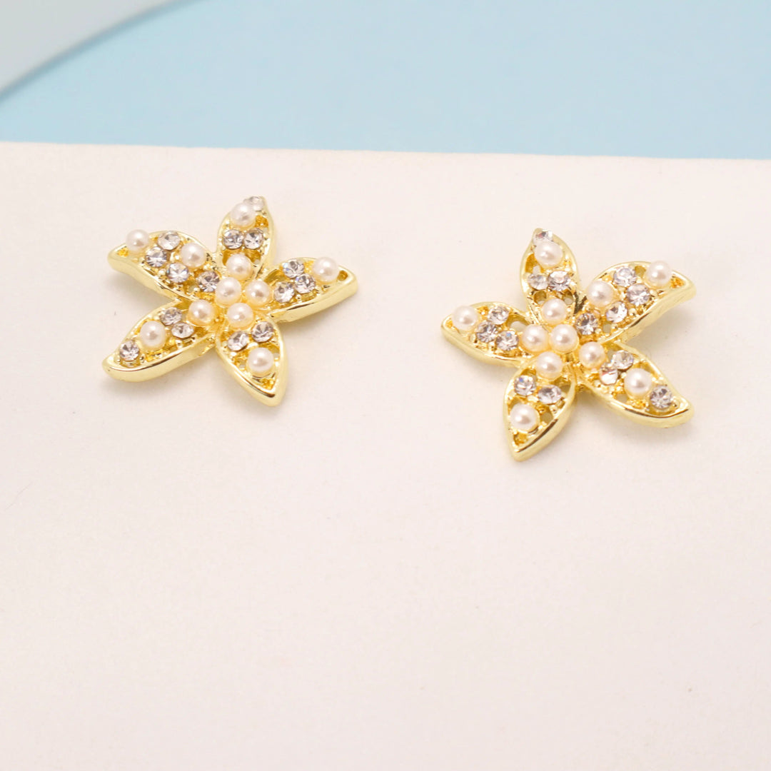 Sea Star Pearl Earrings