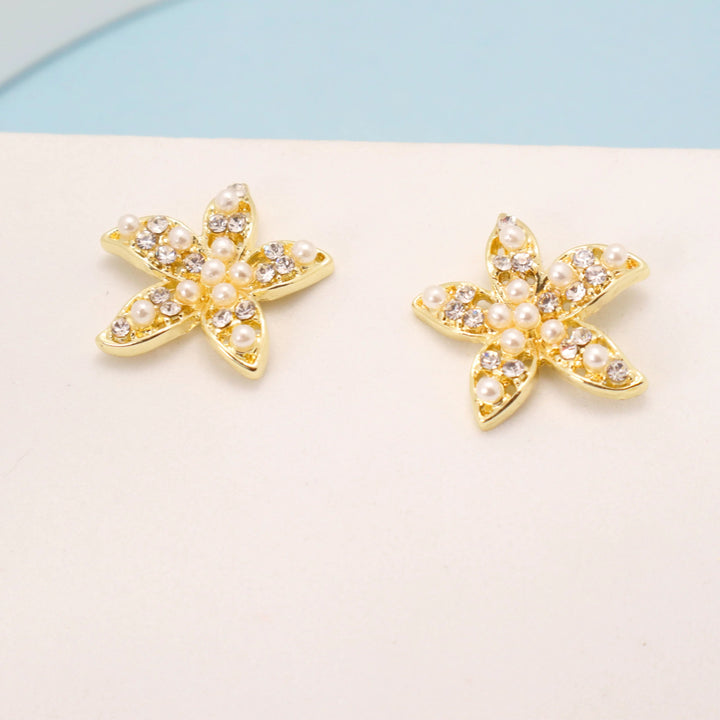 Sea Star Pearl Earrings