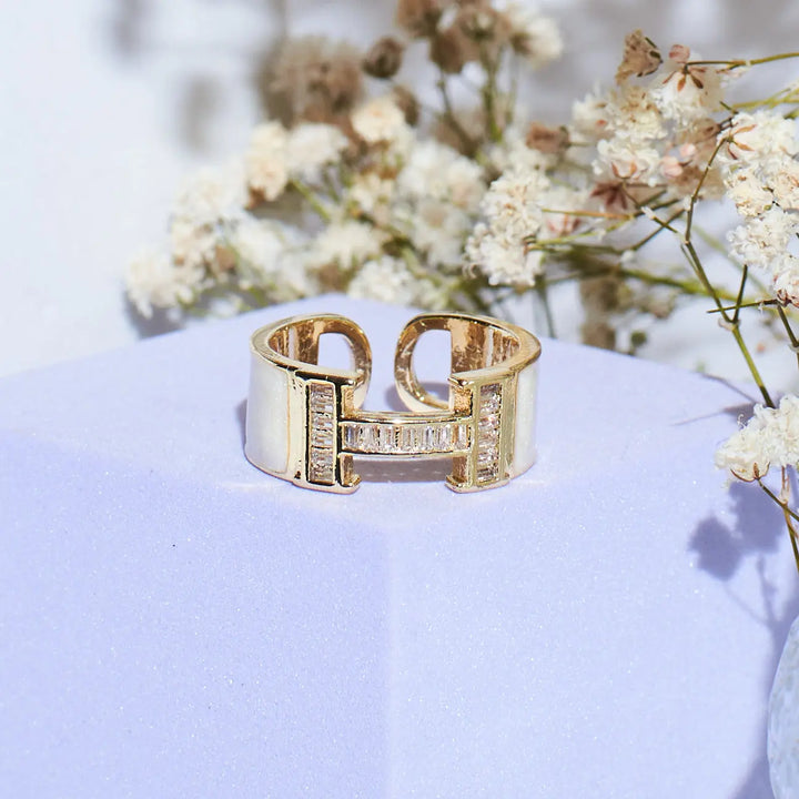 Secret Love Golden Ring | Salty