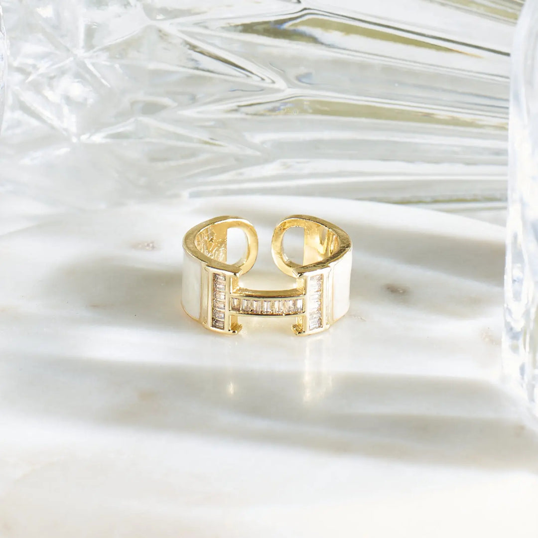 Secret Love Golden Ring | Salty