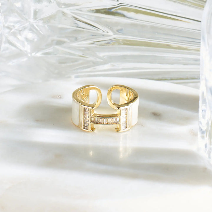 Secret Love Golden Ring | Salty