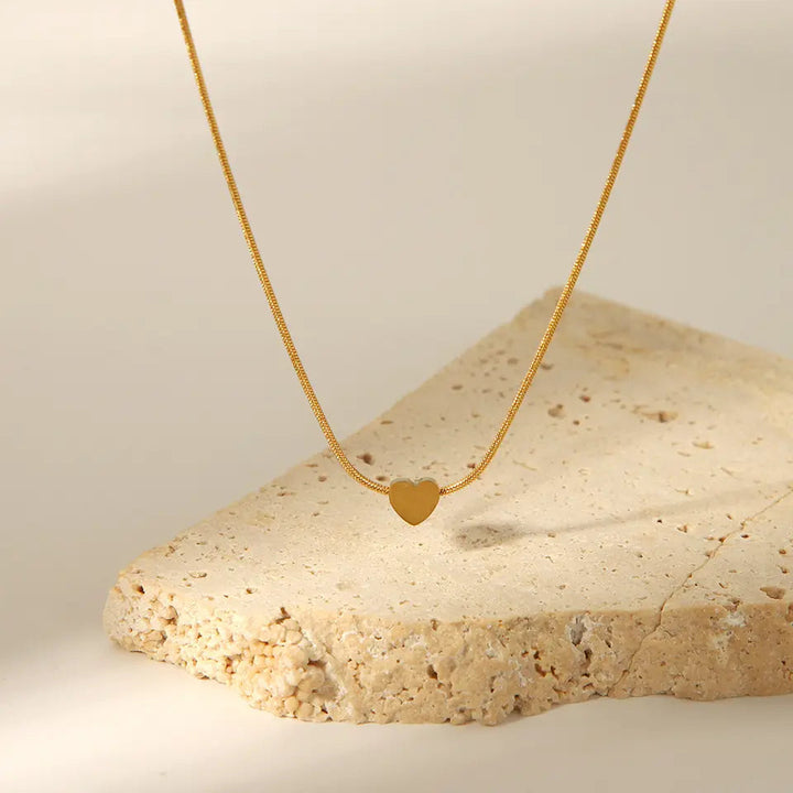 Self-Love Minimal Heart Necklace