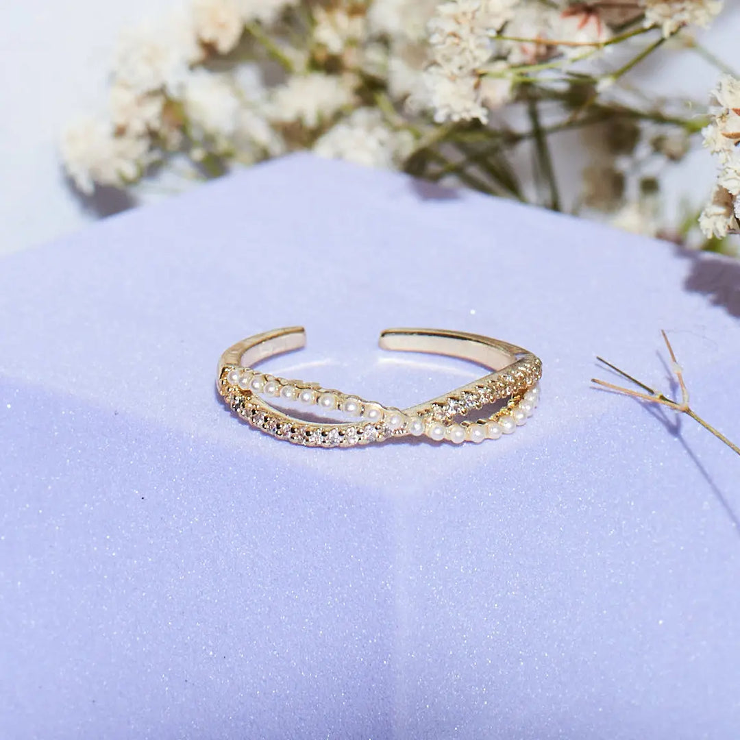 Selkie's Secret Pearl Ring | Salty
