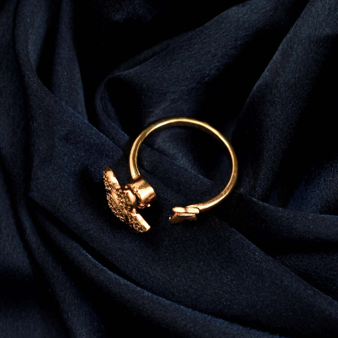 Senna Spinner Ring - Rose Gold - Salty Accessories