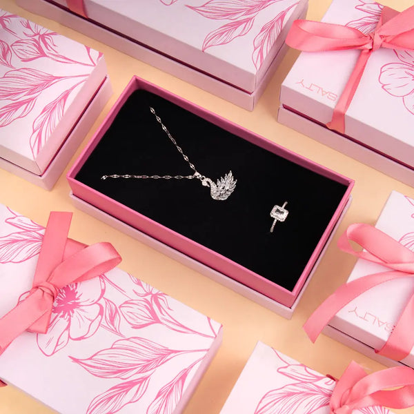 Serene Hamsa and Solitaire Jewellery Combo