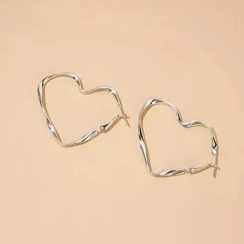Lovelit Silver Hoops