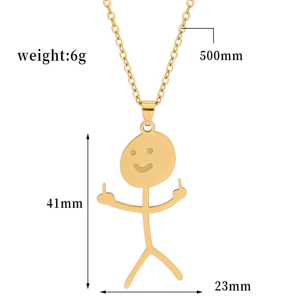Serenity Sculpture Necklaces - Gold - Salty Accessories