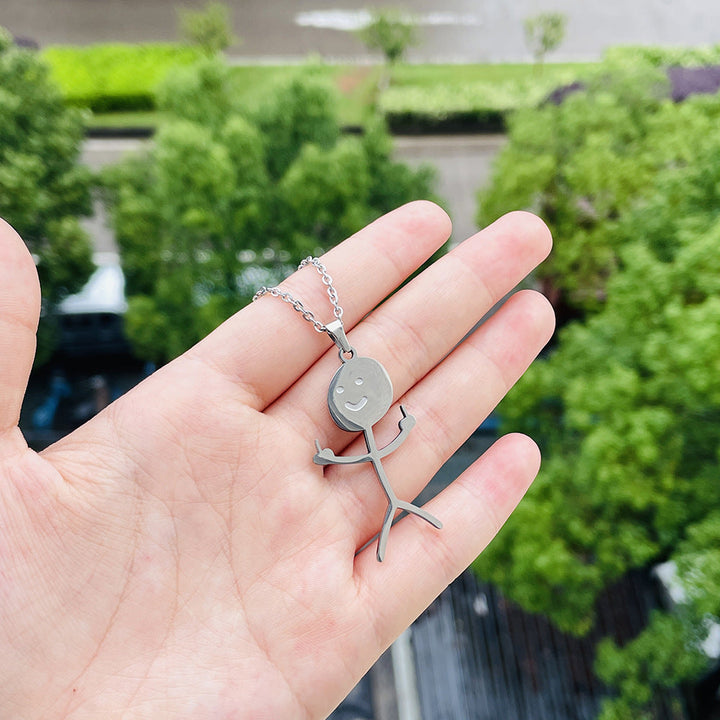 Be Yourself, Be You Necklace- Silver - Salty Accessories