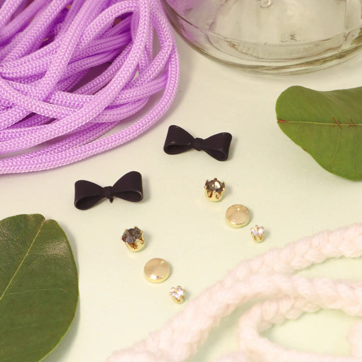 Set Of 4 Bow Earrings - Salty Accessories
