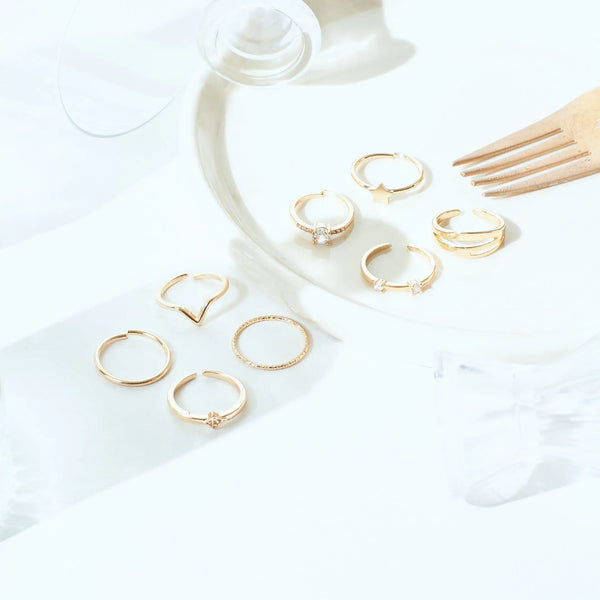 Set Of 8 Nested Nova Rings