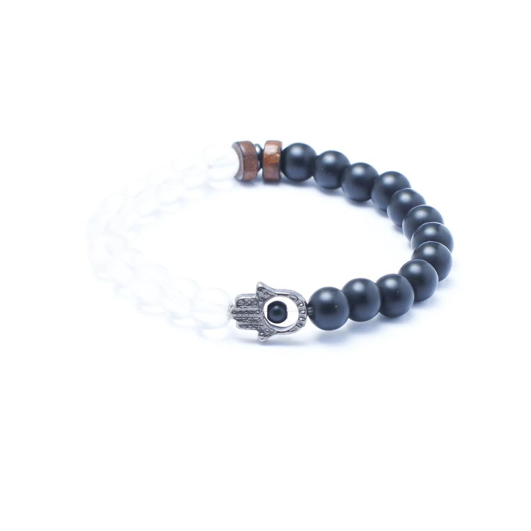 Set of 3 Malocchio Beaded Bracelets | Salty