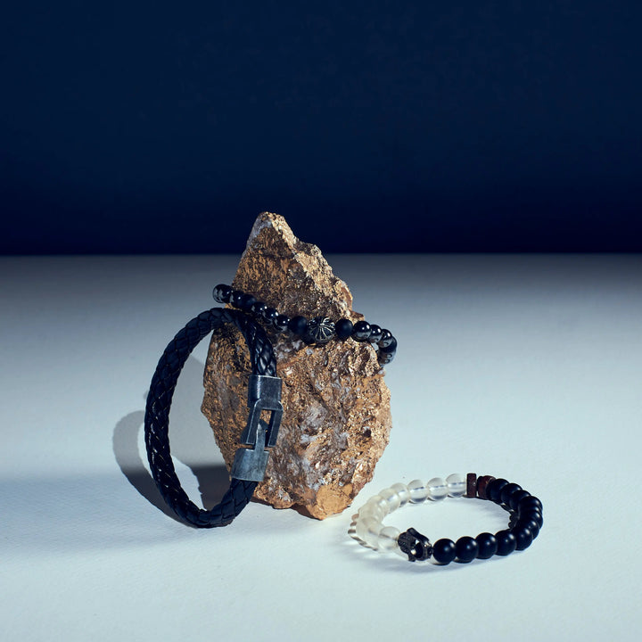 Set of 3 Malocchio Beaded Bracelets | Salty