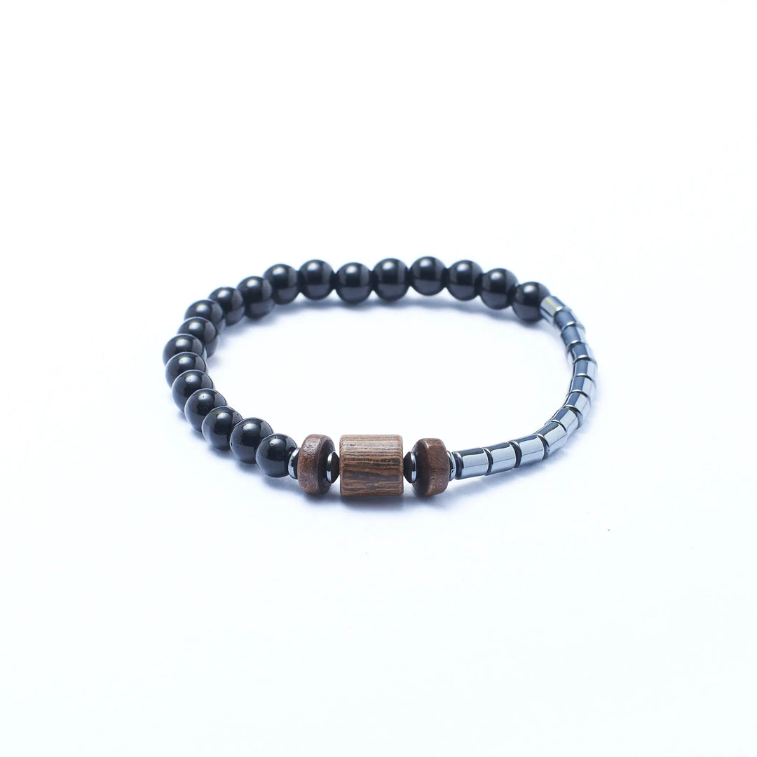Set of 3 Midnight Mercy Beaded Bracelets | Salty