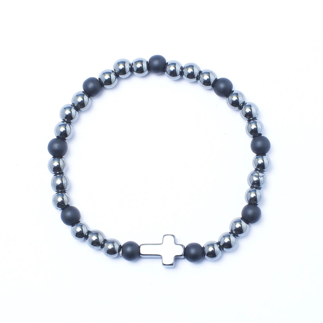 Set of 3 Midnight Mercy Beaded Bracelets | Salty