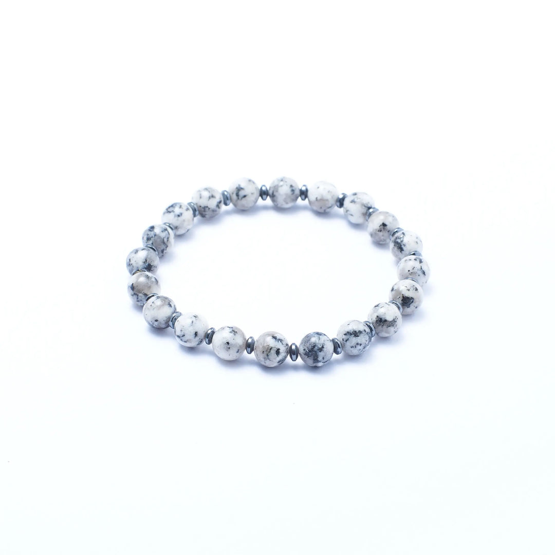 Set of 3 Volcanic Healing Stone Bracelets | Salty
