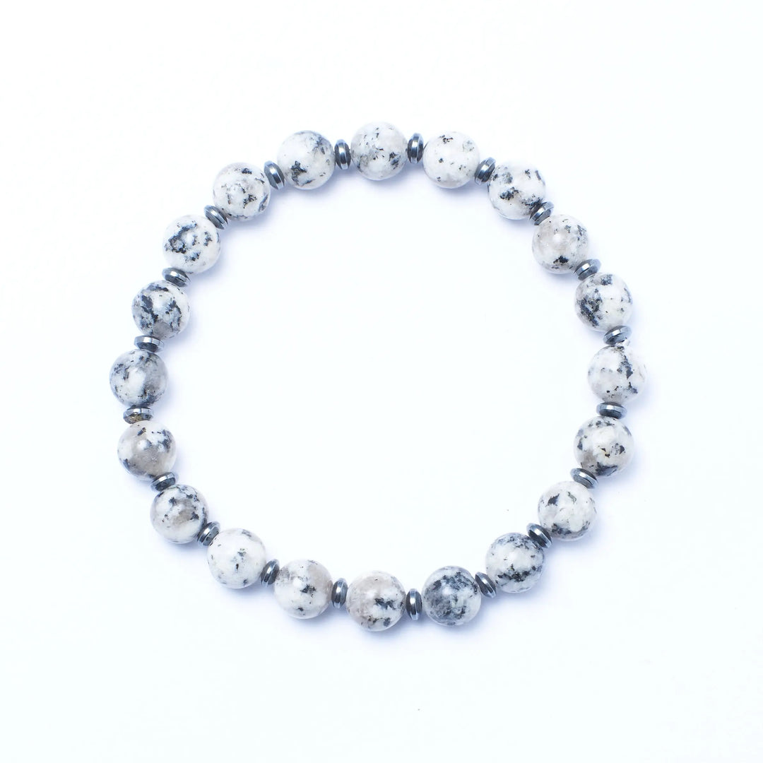 Set of 3 Volcanic Healing Stone Bracelets | Salty