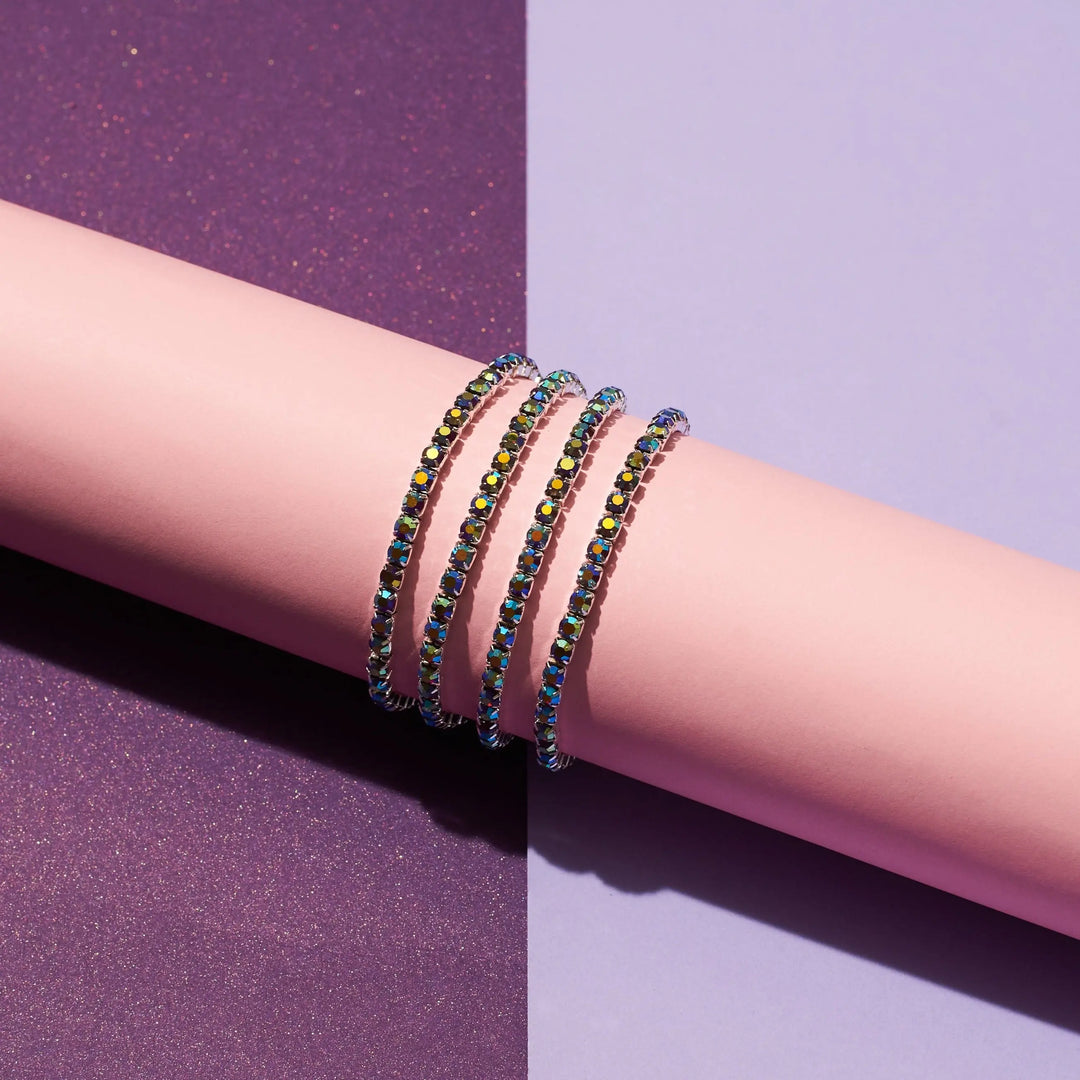Set of 4 HoloVerdant Stretchable Band | Salty