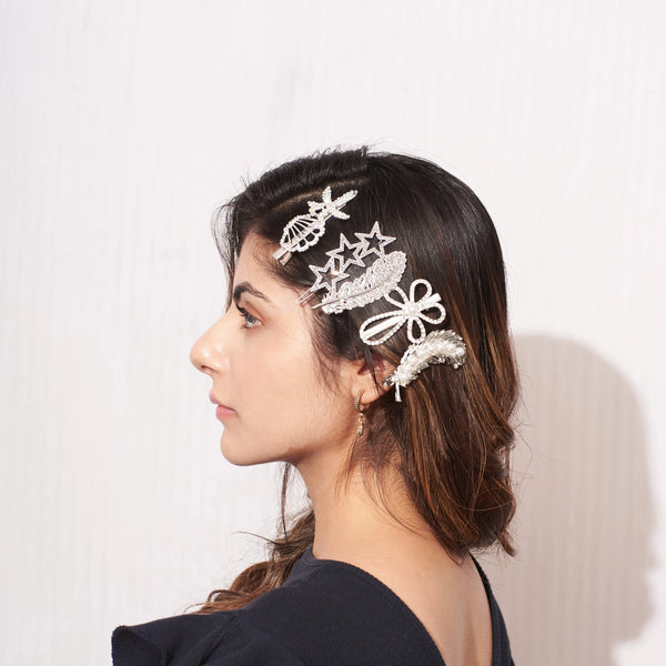 Set of 5 Gin Hair Pins
