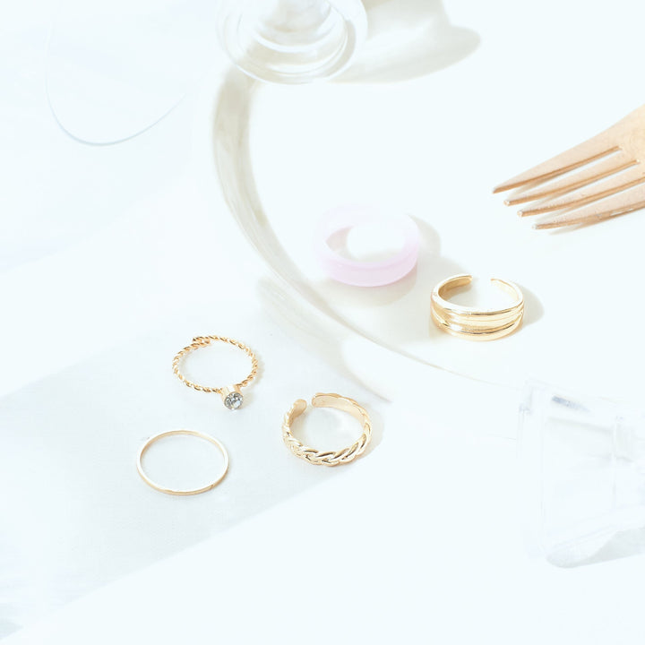 Set Of 5 Caroline Rings