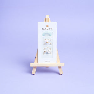 Set Of 5 Groove Rings - Salty Accessories