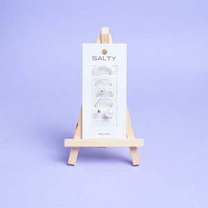 Set Of 5 Jamila Rings - Salty Accessories