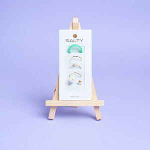 Set Of 5 Modern Maven Rings - Salty Accessories