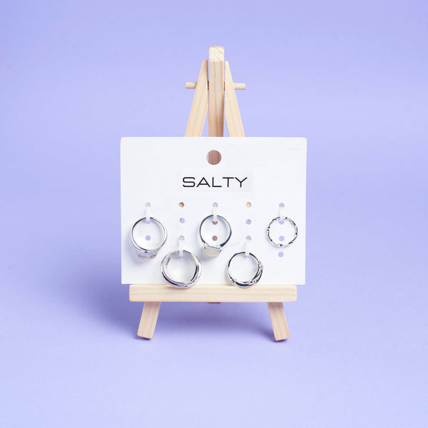 Set Of 5 Kathy Rings