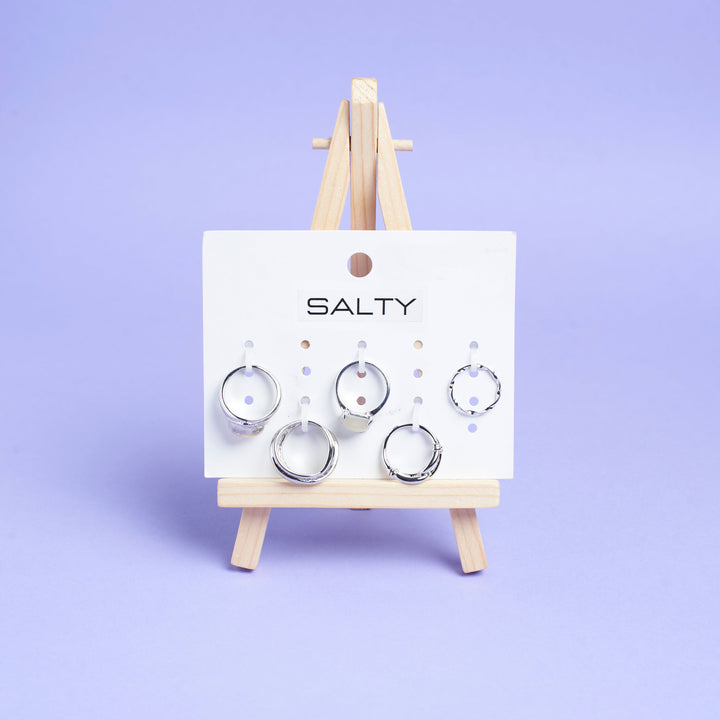 Set Of 6 Kathy Rings
