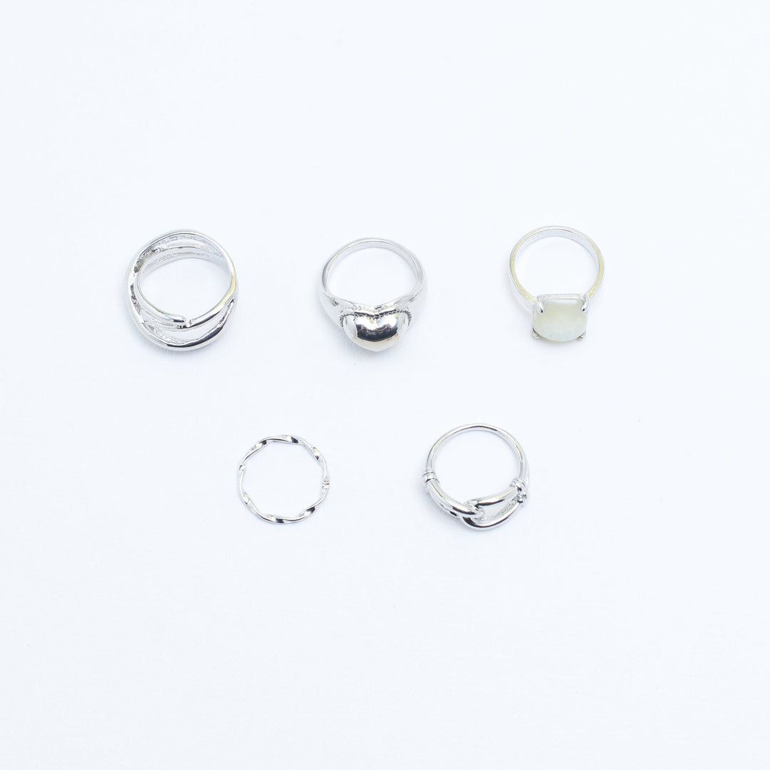 Set Of 6 Kathy Rings