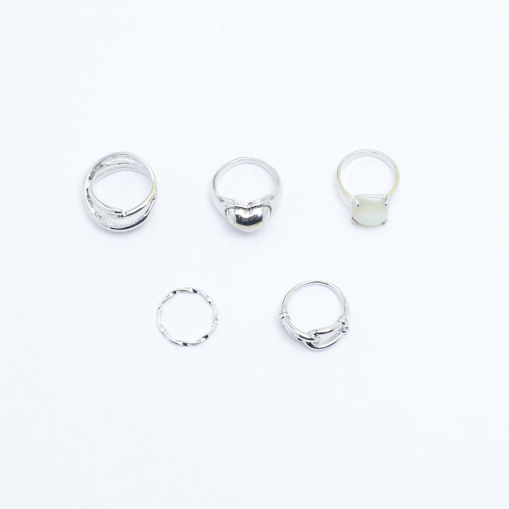 Set Of 6 Kathy Rings