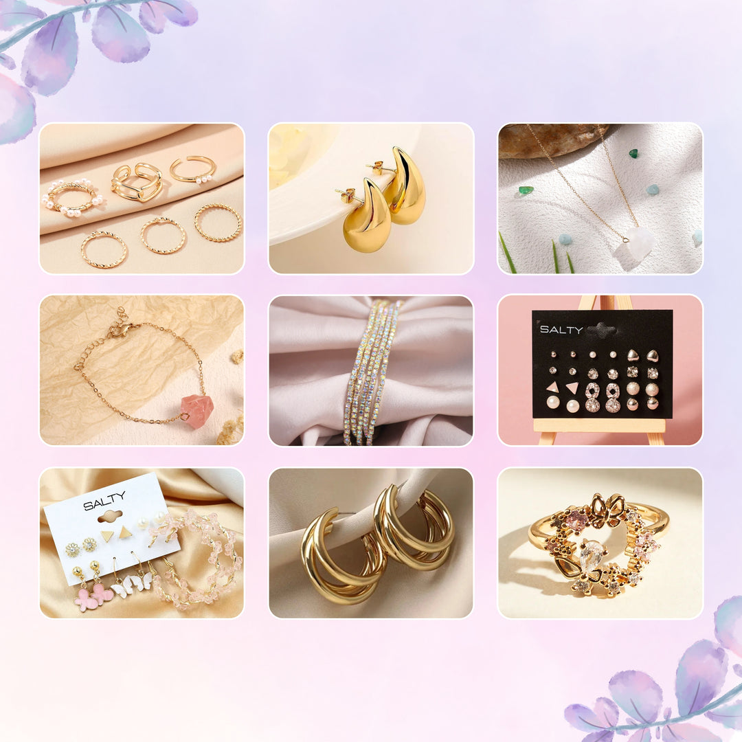 First-Of-Its-Kind Luxury Set of 32 Jewellery Combo