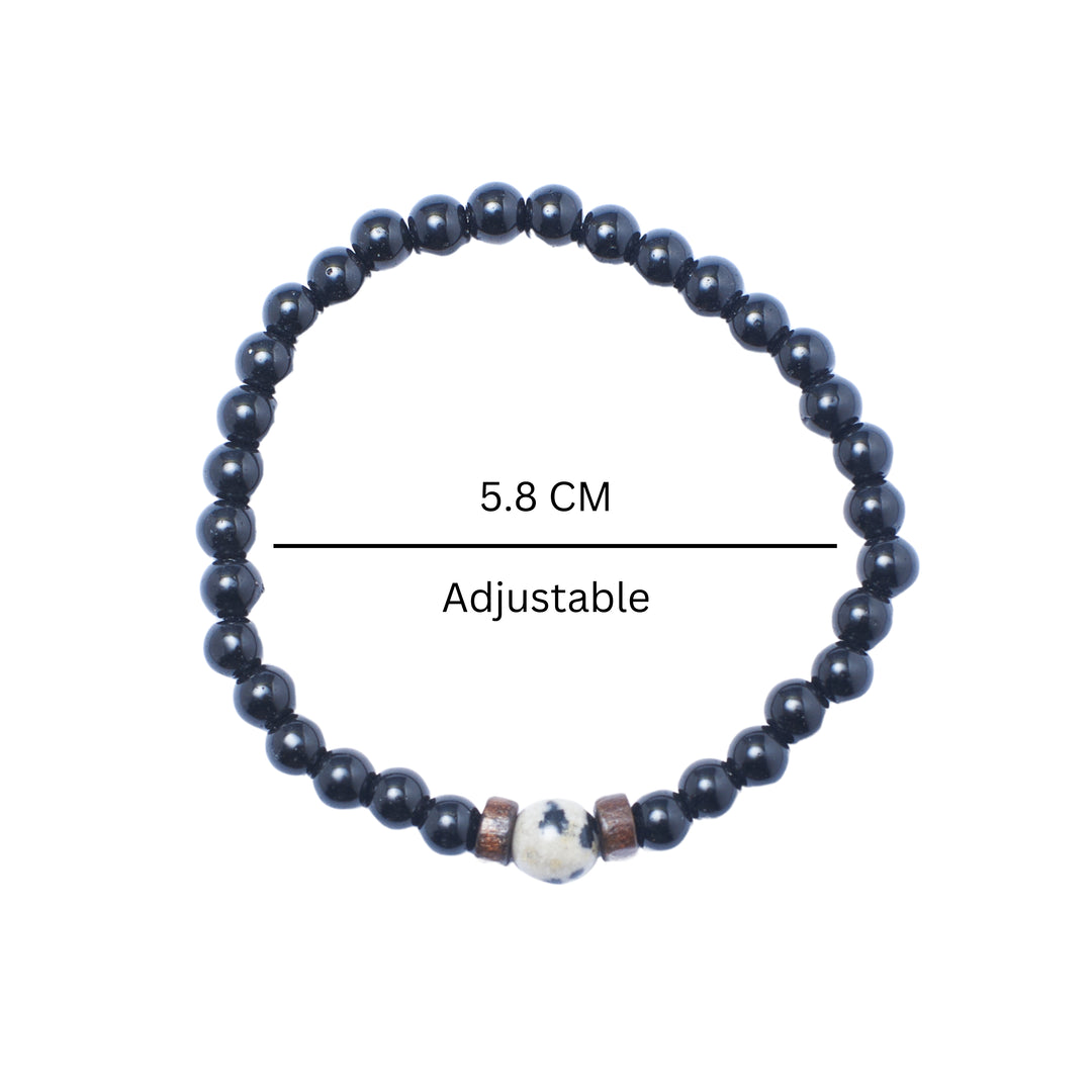 Set of 3 Alpha Adorn Beaded Bracelets | Salty