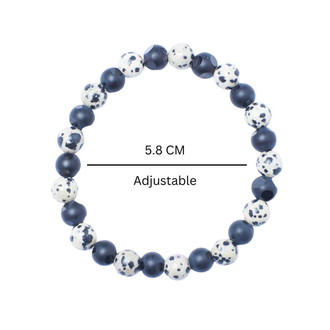 Set of 3 Alpha Adorn Beaded Bracelets | Salty